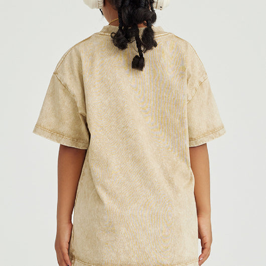 Camiseta Estampada Vintage con Lavado Desgastado - Image 13