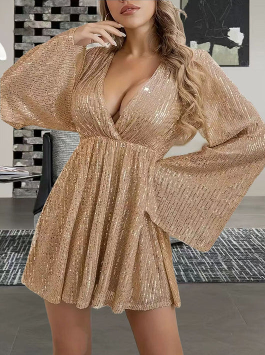 Vestido de Fiesta Elegante con Escote V y Cintura Realzadora - Image 22