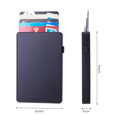 Estuche Automático para Tarjetas de Crédito y Presentación con Protección RFID - Image 13