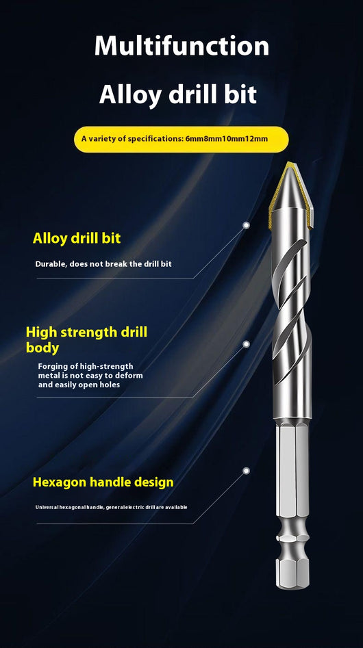 Broca Triangular de Aleación Excéntrica con Cabezal Angulado - Image 17