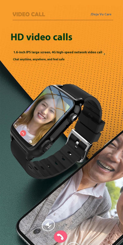 Reloj Inteligente 4G con GPS para Adultos Mayores - Localizador Anti-pérdida - Image 23
