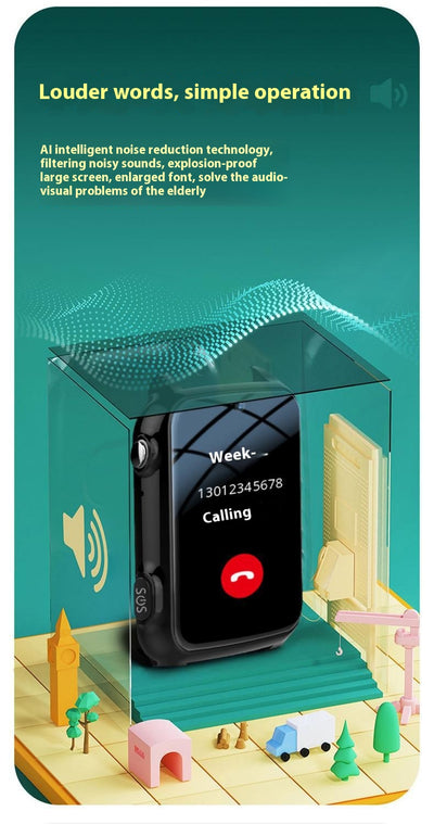Reloj Inteligente 4G con GPS para Adultos Mayores - Localizador Anti-pérdida - Image 25