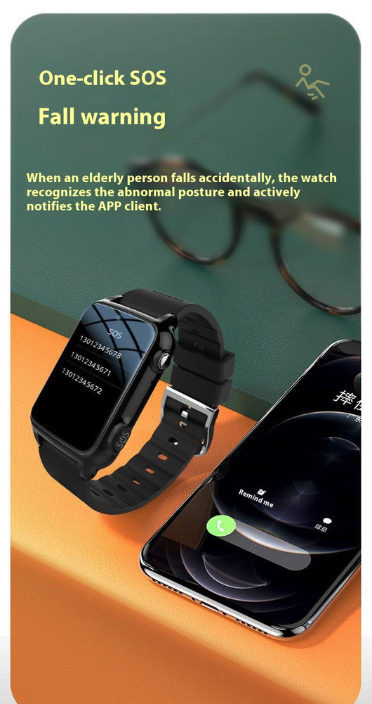 Reloj Inteligente 4G con GPS para Adultos Mayores - Localizador Anti-pérdida - Image 29