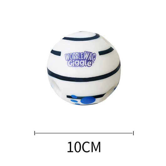 Yellow and green textured dog toy ball with food leakage holes, measuring 10cm in diameter. - Image 64