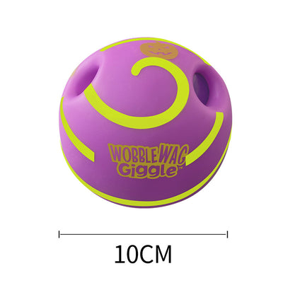 Yellow and green textured dog toy ball with food leakage holes, measuring 10cm in diameter. - Image 67