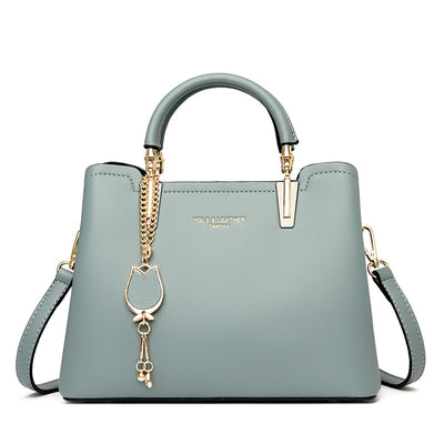 Bolsa Mensajera de Hombro con Textura para Mujer - Image 14