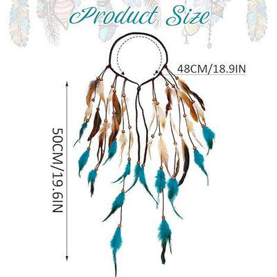 Diadema Bohemia de Plumas Bicolor - Accesorio Étnico para Cabello - Image 14