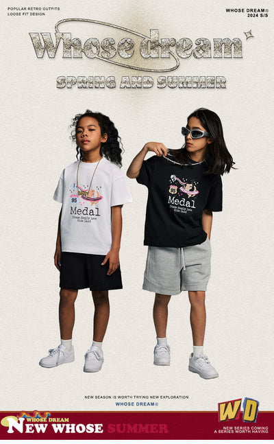 Playera de Verano Estilo Europeo y Americano para Niños - Image 7
