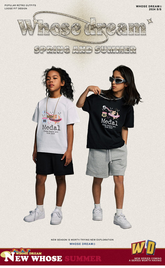 Playera de Verano Estilo Europeo y Americano para Niños - Image 7