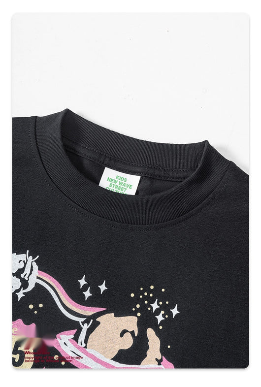 Playera de Verano Estilo Europeo y Americano para Niños - Image 9