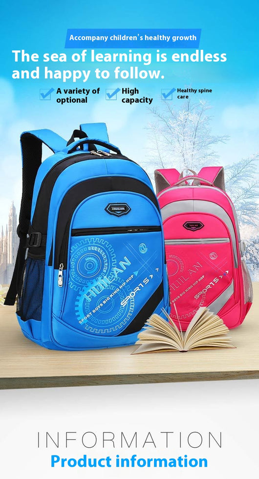 Mochila Escolar para Niños de Primaria Grados 1-6 - Image 23