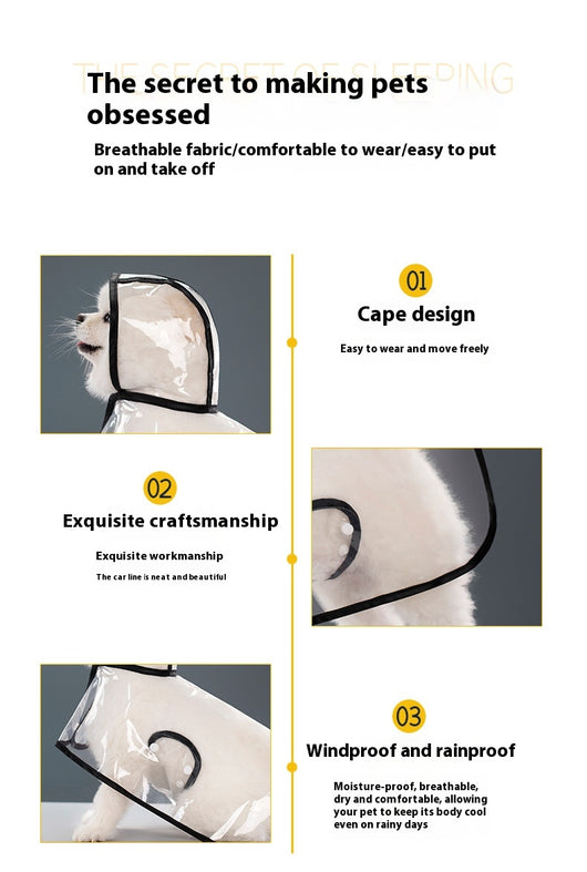 Impermeable Transparente para Perros - Image 20