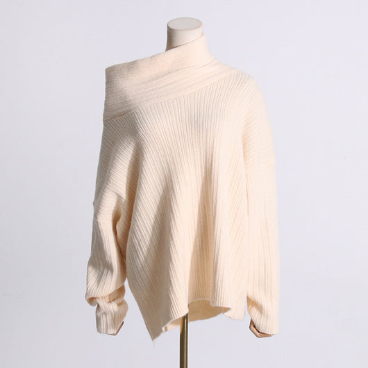 Sudadera Suelta Cuello Caído Manga Larga Casual - Image 30