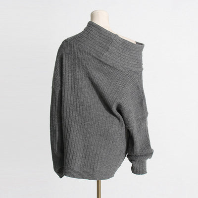 Sudadera Suelta Cuello Caído Manga Larga Casual - Image 34