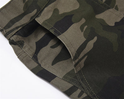 Pantalones Cargo Tácticos Camuflaje Multi-bolsillos para Hombre - Image 25