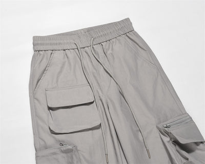 Pantalones Cargo Holgados con Múltiples Bolsillos para Hombre - Image 28