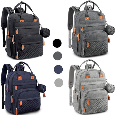 Mochila Maternal de Gran Capacidad con Doble Compartimento - Image 13