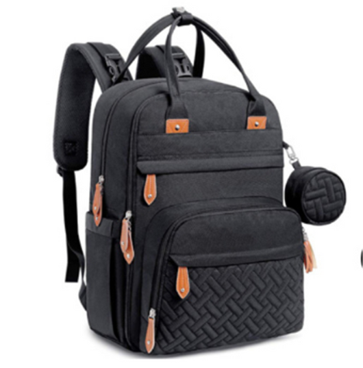 Mochila Maternal de Gran Capacidad con Doble Compartimento - Image 17