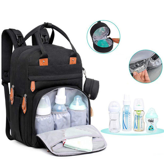 Mochila Maternal de Gran Capacidad con Doble Compartimento - Image 19