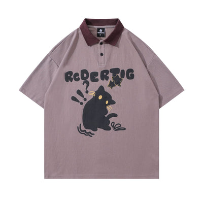 Camiseta Estampada con Diseño Gato para Hombre y Mujer - Image 21