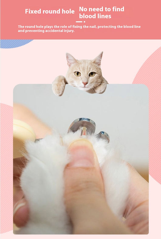 Tijeras de Uñas para Gatos con Protector Anti-corte y Línea de Sangre - Image 17