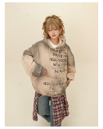 Sudadera Falsa Dos Piezas con Capucha para Mujer - Corte Holgado - Image 42