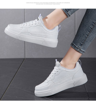Zapatillas Blancas Transpirables Estilo Coreano Para Estudiantes - Image 14