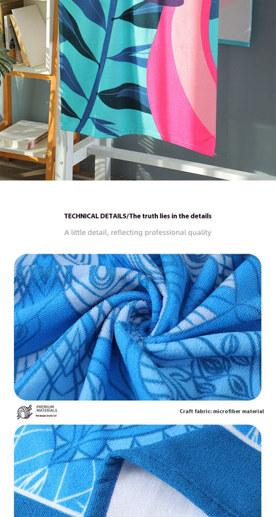 Toalla de Playa Estampada - Diseño Vacaciones Junto al Mar - Image 60