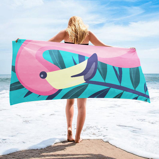 Toalla de Playa Estampada - Diseño Vacaciones Junto al Mar - Image 82