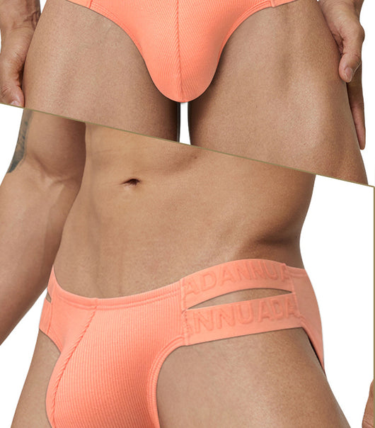 Calzoncillos Doble Cinturón Sexy con Patrón Relieve - Estilo Nacional Hombre - Image 31