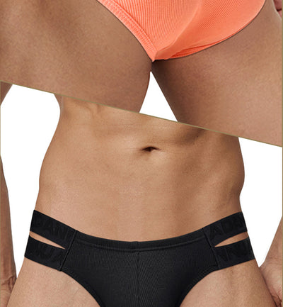 Calzoncillos Doble Cinturón Sexy con Patrón Relieve - Estilo Nacional Hombre - Image 33