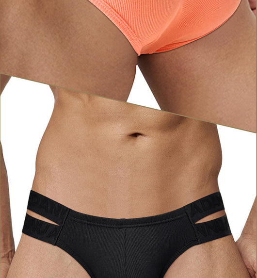 Calzoncillos Doble Cinturón Sexy con Patrón Relieve - Estilo Nacional Hombre - Image 33
