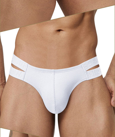 Calzoncillos Doble Cinturón Sexy con Patrón Relieve - Estilo Nacional Hombre - Image 36