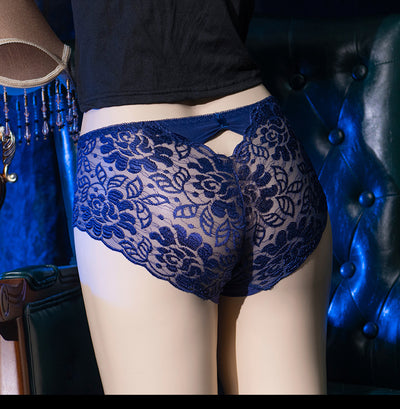 Calzón Sensual de Encaje con Diseño Hueco y Moño - Corpiño Fisiológico - Image 38