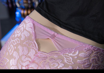 Calzón Sensual de Encaje con Diseño Hueco y Moño - Corpiño Fisiológico - Image 41