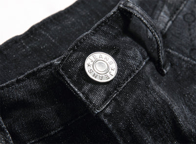 Pantalones Vaqueros Skinny Estampados para Hombre Cintura Media - Image 22