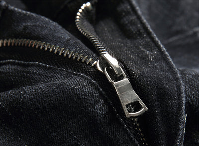 Pantalones Vaqueros Skinny Estampados para Hombre Cintura Media - Image 29