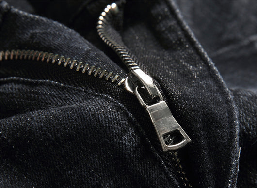 Pantalones Vaqueros Skinny Estampados para Hombre Cintura Media - Image 29
