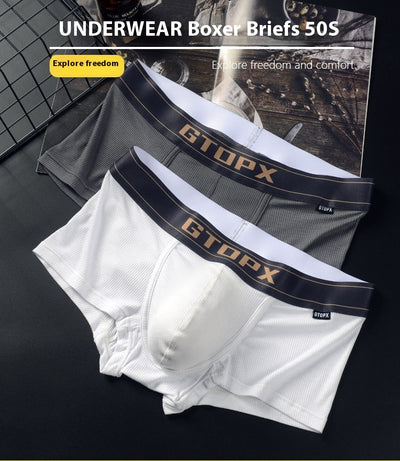 Bóxer Briefs Ligeros de Verano para Hombre - Cintura Baja - Image 16
