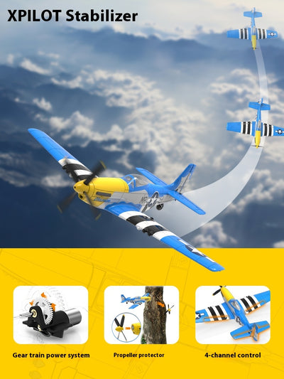 Avión Acrobático Caballo Salvaje con Control Remoto de 4 Canales - Image 22