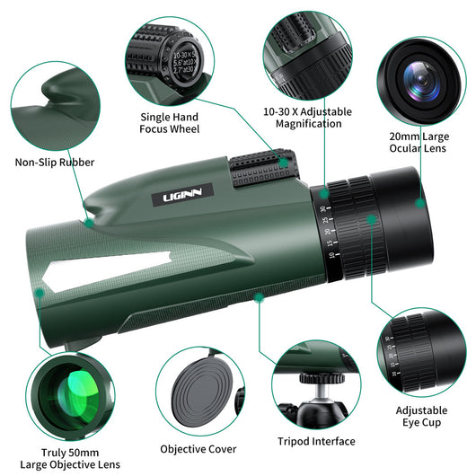Telescopio Zoom HD para Fotografía Móvil - Lente Verde de Alto Rendimiento - Image 14