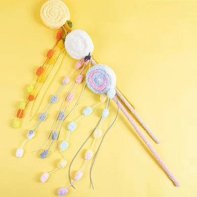 Juguete para Gatos en Forma de Piruleta de Terciopelo Divertido - Image 10