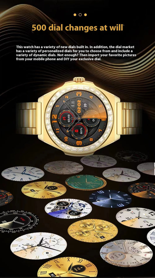 Reloj de Negocios con Tres Correas Impermeable para Hombre - Image 20