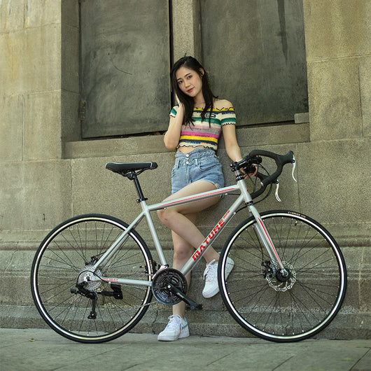 Bicicleta de Ruta Aluminio Manillar Plano - Image 13
