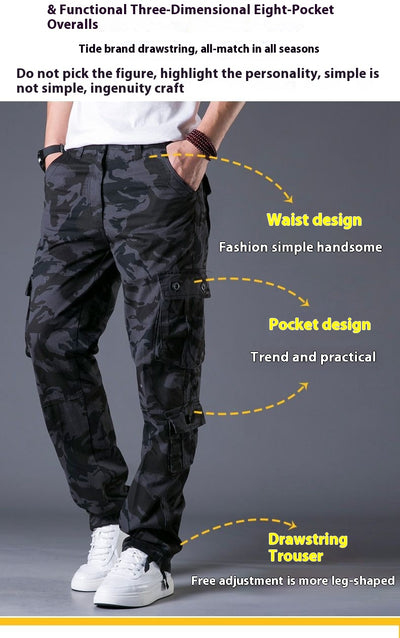 Pantalones Tácticos de Camuflaje para Hombre - Image 17