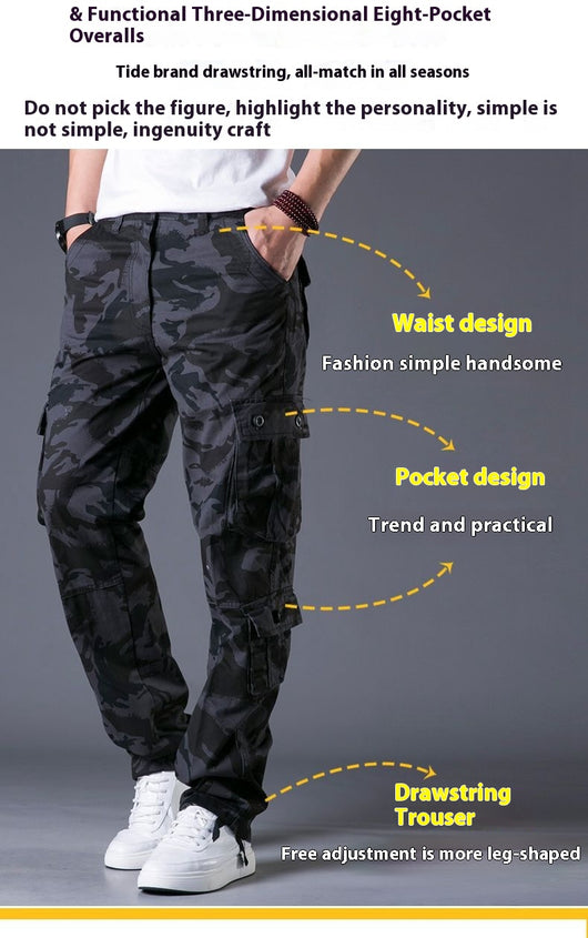 Pantalones Tácticos de Camuflaje para Hombre - Image 17