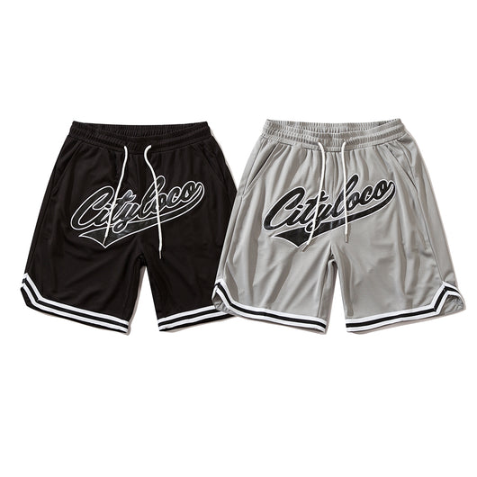 Shorts Casuales con Bordado de Letras - Image 24