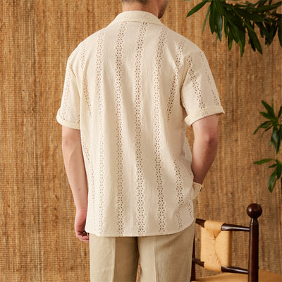 Camisa Cubana de Verano Versátil - Manga Corta Ligera - Image 20