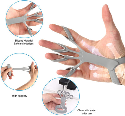 Fortalecedor de Mano con Grip de Silicona - Ejercitador de Dedos para Artritis y Rehabilitación - Image 23