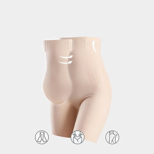 Pantalones Deportivos de Cintura Alta sin Costuras con Efecto Líquido - Image 10